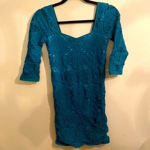 Free People dress blue size M/L